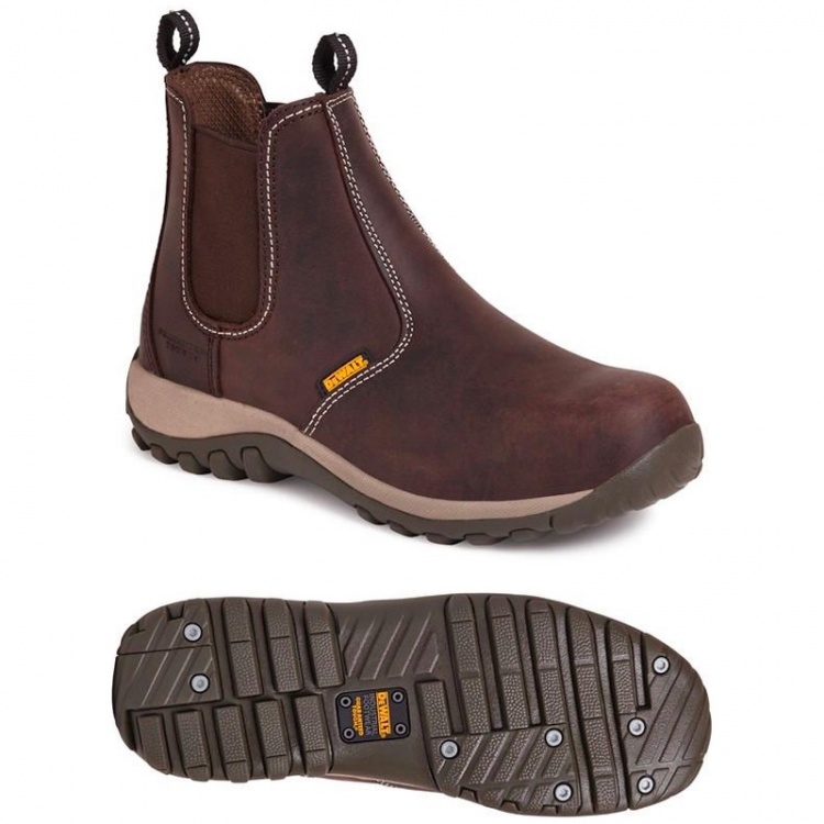 Dewalt Radial Safety SBP SRA Dealer Boot Brown