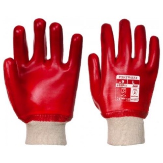 Portwest A400 PVC Knitwrist Glove