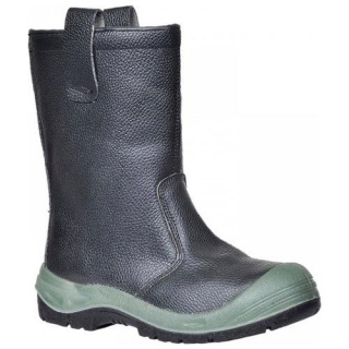 Portwest FW13 Steelite Rigger Boot S1P Cl (with scuff cap)