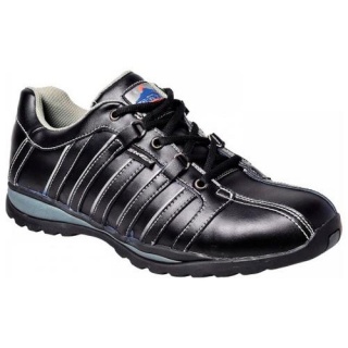 Portwest FW33 Steelite Arx Safety Trainer S1P HRO BLACK