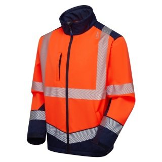 Leo Workwear Gilet Alta Visibilità In Rete Cobbaton EcoViz - Nuovo