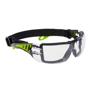 Portwest PS11CLR Tech Look Plus Spectacle Clear