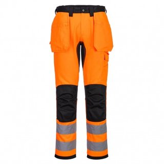 Portwest RT45 Hi-Vis Polycotton Pants RIS, Normal, Orange