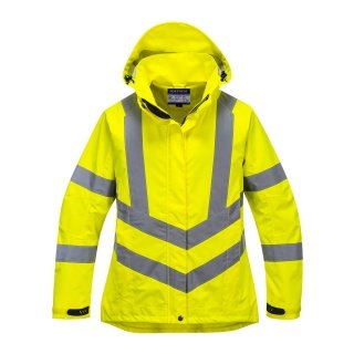 Nitras Motion TEX High Vis Softshell Werkjas - Veilgheidsjas - Fluorescerende Veiligheidssoftshelljack - Geel