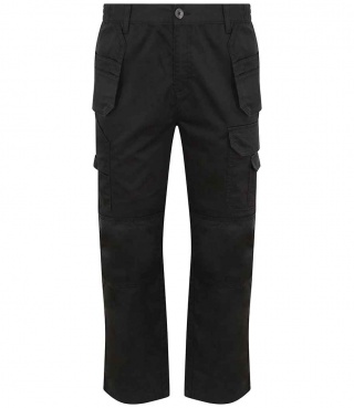 HOW RX600 Black Cargo Trousers
