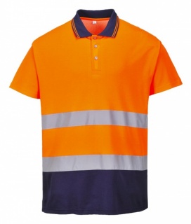 Portwest S174 Two Tone Cotton Comfort Polo Shirt