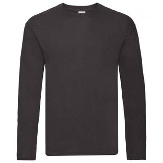 T-shirt Aqme Homme Noir Fruit Of The Loom, Taille XL, Coton, Rock