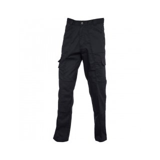 Uneek UC902 Cargo Trousers - Navy Work Pants, 52W X 29L, Polyester-Cotton Blend