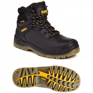 Dewalt Newark Waterproof S3 WR SRA Safety Hiker Boot Black