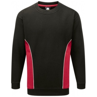 ORN Workwear 1290 Silverswift Two Tone Sweatshirt 65% Polyester / 35% Cotton 320gsm