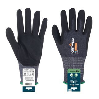Guanti Antimpatto Portwest Modello A721 | Guanti Da Lavoro Con Rivestimento In Schiuma Di Nitrile, Certificati CE, Taglia XL