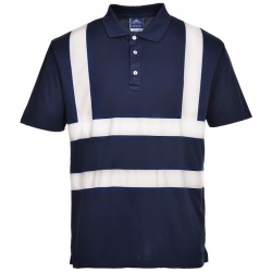 Portwest F477 IONA Poloshirt with Reflective Tape 155g