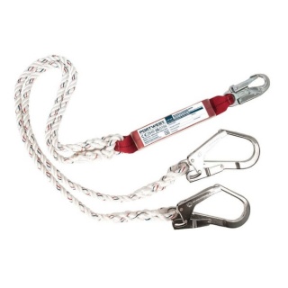 Portwest FP25 Double End Lanyard With Shock Absorber