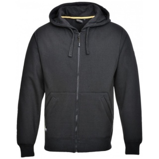 Portwest KS31 Nickel Full Zip Hooded Sweatshirt 50% Polyester 50% Cotton 350g