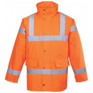 Portwest Railway RT30TrafficHi Vis RIS-3279-TOM Jacket Orange