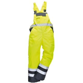 Portwest S489 Contrast Bib & Brace - Lined