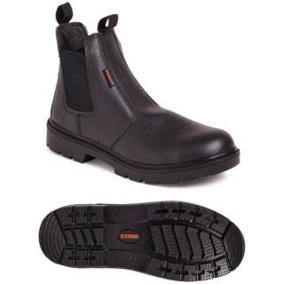 Worksite SS600SM Safety Dealer Boot Black