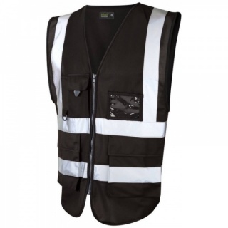 Urban54 Superior Hi Vis Vest Black